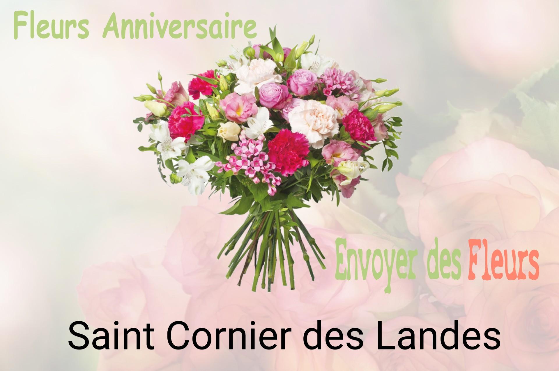 Bouquet de fleurs d’anniversaire livré à Saint-Cornier-des-Landes